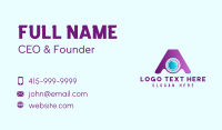 Camera Lens Business Card example 4