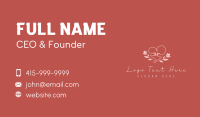 Philanthropy Business Card example 1
