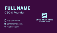 Esports Clan Letter Z Business Card