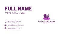 Furniture Armchair Upholstery Business Card