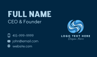 Typhoon Weather Storm Business Card