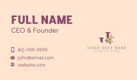 Esthetician Business Card example 3