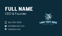 Zeus God Gaming Business Card