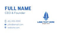 Sail Boat Blade Business Card