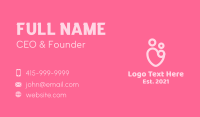 Single Business Card example 2