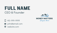 Mountain Wave Travel Business Card