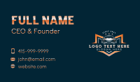 Car Detailing Garage Business Card