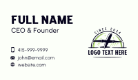 Airline Delivery Travel Business Card