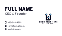 W Business Card example 1