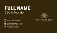 Cross Bible Pencil Business Card Design