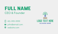 Human Tree Business Card example 1