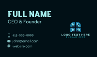 Spray Business Card example 1