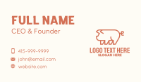 Swine Business Card example 2