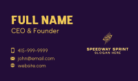 Arrow Lightning Power Business Card