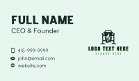 Outdoor Trash Can Business Card example 3