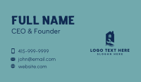 House Plumbing Repair Business Card