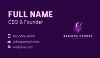 Dancing Lady Ballerina Business Card Image Preview