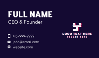 Pixelized Business Card example 2