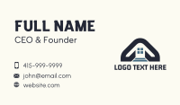 Blue Arrow Business Card example 2