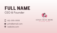 Sexy Bikini Lady Business Card