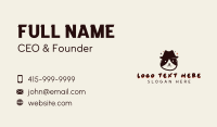 Cat Pet Accessory Hat Business Card