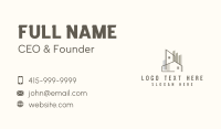 Architect Structure Builder  Business Card