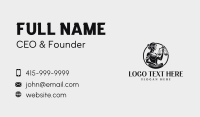 Female Lawyer Justice Business Card