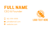 Lamp Business Card example 1