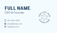 Generic Dot Pattern Business Card Design