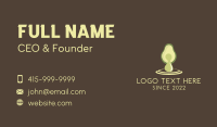 Natural Avocado Oil  Business Card