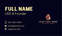 Hot Fish Grill Business Card