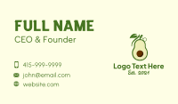 Avocado Fruit Bomb  Business Card