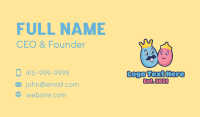 King Queen Egg  Business Card