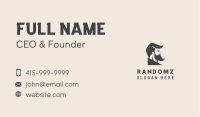 Grooming Business Card example 3