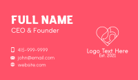 Mother Child Heart Business Card