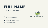 Mower Lawn Care  Business Card