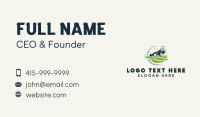 Mower Lawn Care  Business Card