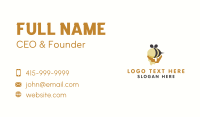 Bee Honey Drip Business Card Design