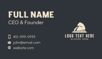 Bear Cloche Dining Business Card