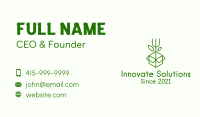 Box Garden Rake Business Card