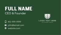 Landscaping Business Card example 2