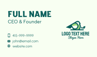 Green Eco Bird Business Card