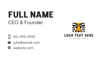 Tiger Eyes Safari Business Card