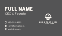White Pin Scale Business Card
