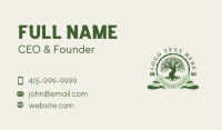 Botanical Tree Orchard Business Card