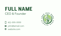 Plant Shovel Gardening Business Card Design