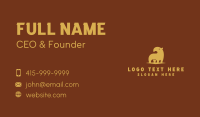 Wild Tapir Safari Business Card