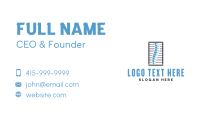 Rehab Business Card example 1