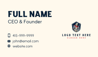 Templar Knight Crusader Business Card