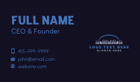Warehouse Port Dome Business Card Design